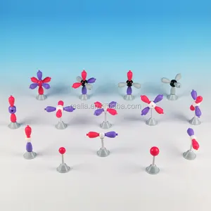 Набор молекулярных моделей ATOMIC ORBITALS, включая: 1s; 2s; 2p; 3d; 2s + 3x2p; & sp, sp2, & sp3, гибридные модели