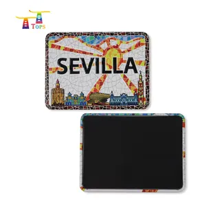 2024 della Norvegia 65*65mm Customplate viaggio della città del mondo Souvenir portogallo adesivo retrò frigo frigorifero magnete carta personalizzata