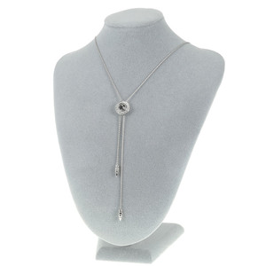 Charme Bijoux <span class=keywords><strong>Strass</strong></span> Réglable À Longue Chaîne <span class=keywords><strong>Pull</strong></span> Collier - Product Image 1