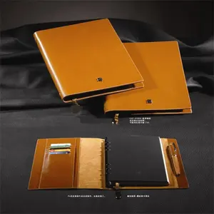 Migliore qualità top sell composizione in pelle pu agenda notebook