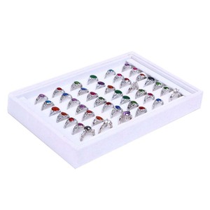 Высококачественные бархатные кольца-органайзер для ювелирных изделий - Product Image 2