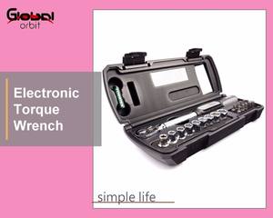 Hardware 1-85Nm 3/8 pulgadas Reversible conducir trinquete LCD pantalla Digital Llave dinamométrica electrónica - Product Image 6