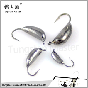 Venta caliente barato hielo de tungsteno jig heads con ganchos - Product Image 5
