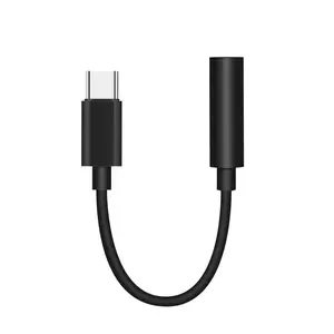 C型3.5插孔耳机线USB C至3.5毫米AUX耳机适配器适用于华为Mate 10 P20 pro For ipad pro