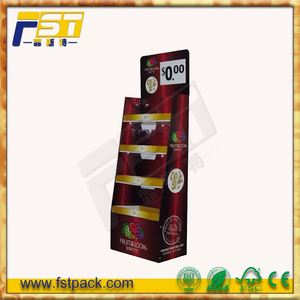 Nuevo diseño papel corrugado estantes de <span class=keywords><strong>la</strong></span> exhibición de cigarrillos - Product Image 1