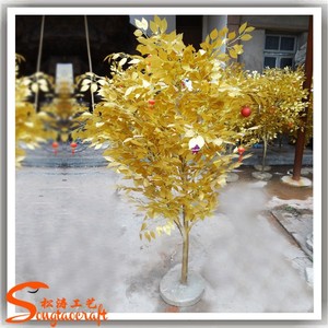 ต้นไทรทองประดิษฐ์ขนาดเล็กสำหรับตกแต่งภายใน หรือ ต้นไทรทองขนาดใหญ่สำหรับตกแต่งภายนอก - Product Image 3