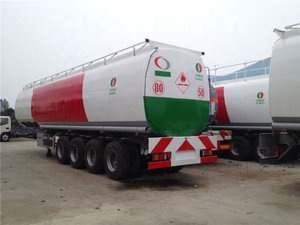 CLW รถพ่วงถังน้ำมันเชื้อเพลิงอลูมิเนียมการใช้ tanker <span class=keywords><strong>3</strong></span> เพลาสแตนเลสน้ำมัน tanker trailer - Product Image 2
