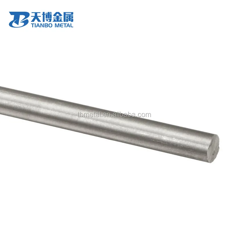 Varilla de cobre redonda de tungsteno para pulir, varilla de 4mm de alta calidad, 99,95, wcu 75 25, fabricante de la empresa de metal baoji tianbo, precio Kg