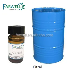 Farwell synthetic Citral 97% min CAS 5392-40-5