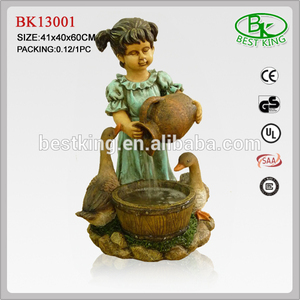 polyresin jardíninfantil de la fuente - Product Image 2
