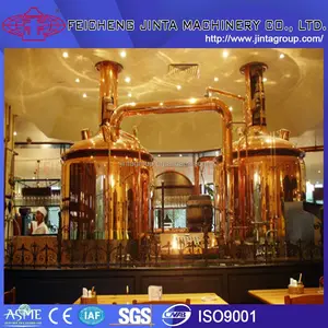 啤酒酿造设备微型啤酒厂每批100L，200L，300L 500L，1000L