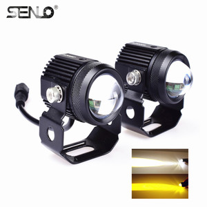 Nuovo Faro Universale a LED, Luce da Lavoro e <span class=keywords><strong>Fendinebbia</strong></span>, Mini Faro Abbagliante/Anabbagliante per Moto, ATV, Motociclette, SUV, Jeep, Trattori, <span class=keywords><strong>Fuoristrada</strong></span> - Product Image 6