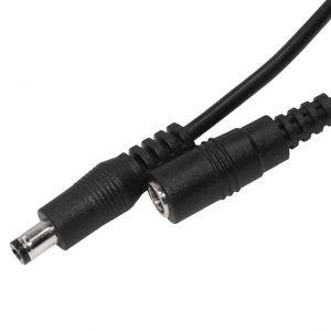 20AWG Özel Bnc 2.1mm 5.5mm Konnektör 5.5 2.5mm Erkek Kadın Kablosu Dc Uzatma Güneş Enerjisi Kablosu - Product Image 2