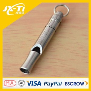 Edc herramienta de la supervivencia de titanio silbato engranaje de emergencia - Product Image 1