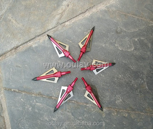 Broadheads 3 Thép Không Gỉ Cố Định Blade Cho Săn Bắn Cung 100 Grain Mũi Tên Đầu Cố Định Blade Với Ba Sắt Không Gỉ Lưỡi - Product Image 3