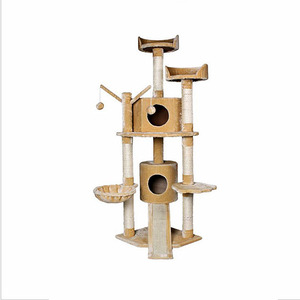 Heißer Verkauf Katze Baum Haus Hause Natürliche <span class=keywords><strong>Paradise</strong></span> Katze Baum Beliebte Boden Zu Decke Katze Baum - Product Image 3