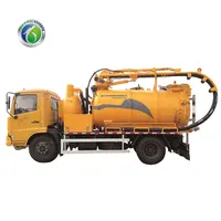 Xiang Long high pressure industrial tanker combined vacuum suction and jetting sewage sweeper vacuum cleaner truck