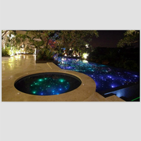Lampe led sous-marine en fibre optique, éclairage étoilé, produit populaire, décoration de piscine