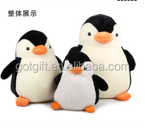 Pingüino lindo grande gigante grande relleno suave felpa muñeca de juguete almohada - Product Image 3