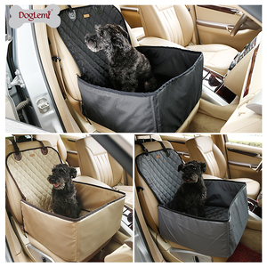 Luxuriöser Tragbarer Auto-Kindersitz für Haustiere vom Hersteller, Wasserdichter Autositzbezug für Hunde mit Solidem & Bedrucktem Muster, Outdoor-Haustierbett, Hundesitzbezug - Product Image 2