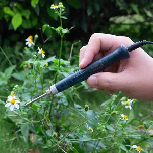 Usb Elektrische Soldeerbout Pen Mini Tip Knop Schakelaar Elektrische Aangedreven Soldeerstation Lassen Gereedschap