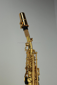 Saxofón <span class=keywords><strong>Soprano</strong></span> Bb en Oferta, Superficie con Pintura Electroforética, Cuerpo de Latón Amarillo, <span class=keywords><strong>Boquilla</strong></span> de Baquelita, Precio Económico - Product Image 4