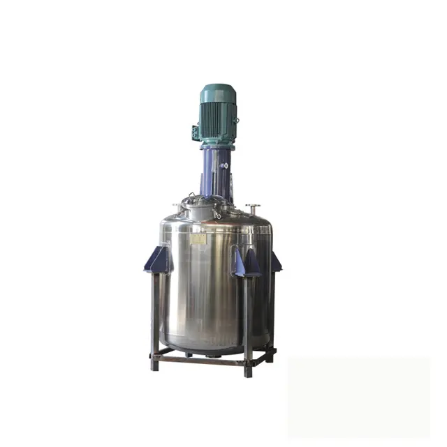 Stainless Steel Jaket Steam Heating Mixer Blender Reactor with Adjustalbe Dispersion& Agitating Speed