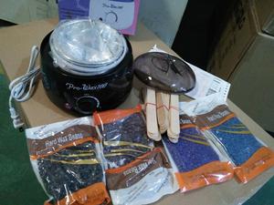 Chauffe-<span class=keywords><strong>cire</strong></span> épilation chauffe-<span class=keywords><strong>cire</strong></span> électrique Auto Salon chauffage dépilatoire perle dur épilation fondre plus chaud pour le visage des sourcils - Product Image 3