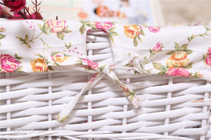 Vente chaude <span class=keywords><strong>Pas</strong></span> <span class=keywords><strong>Cher</strong></span> Blanc Tissé Cadeaux Paniers Enfants jouet <span class=keywords><strong>Panier</strong></span> À La Main <span class=keywords><strong>Légumes</strong></span> <span class=keywords><strong>Fruits</strong></span> Plateaux <span class=keywords><strong>De</strong></span> Stockage Paniers - Product Image 5