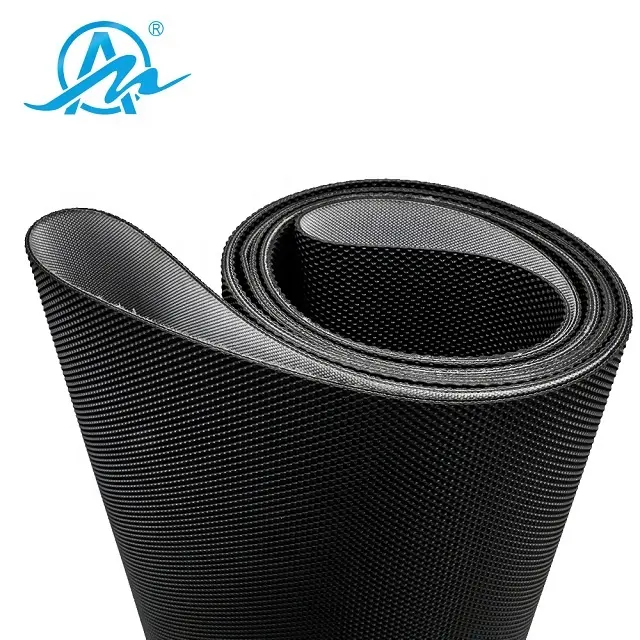 Low noise PVC conveyor belt for treadmill walking belt and fitness