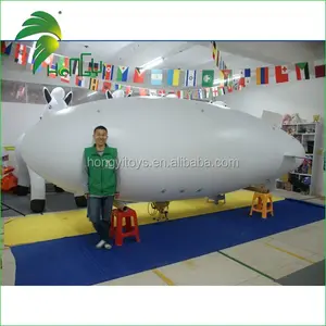 2017 inflable zeppelín RC modelo/RC Control remoto dirigible/publicidad inflable de RC de helio globo