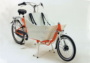 Vélo cargo classique à deux roues pour enfants, bicyclette <span class=keywords><strong>shimano</strong></span> N3SP avec boîte avant, pour adultes, 20 pouces - Product Image 5