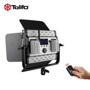 Tolifo GK-600MB PRO LEDビデオスタジオライトLEDパネル写真照明インタビュー撮影2.4Gワイヤレスリモコン - Product Image 1