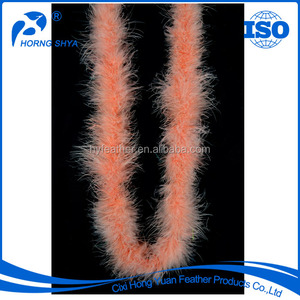 NO 1 Plumes Fournisseur En Chine STOCK Haute Qualité <span class=keywords><strong>2</strong></span> Mètre Muli Couleur de Plume de Marabout Boa Avec Diverses Spécifications - Product Image 3