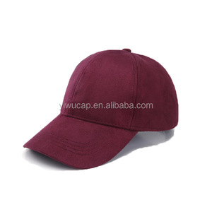 alto grado 10 colores del sombrero del sol venta rápida logotipo personalizado gamuza <span class=keywords><strong>gorra</strong></span> de béisbol - Product Image 6