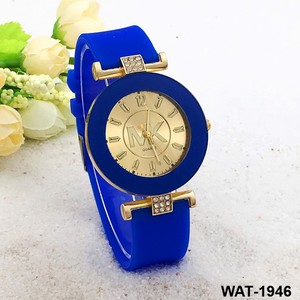 เจนีวานาฬิกาดอกไม้ควอตซ์นาฬิกาซิลิโคนแฟชั่น - Product Image 2