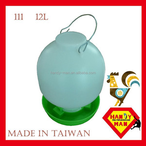119 7L High Quality Plastic Straight Type For Chicken Feeder Poultry Drinkers - Product Image 4