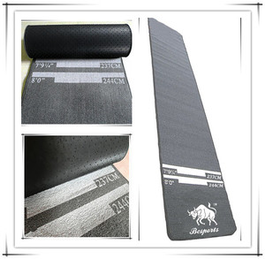 Fléchettes personnalisées en caoutchouc et Fiber, <span class=keywords><strong>tapis</strong></span> protecteur de sol - Product Image 3