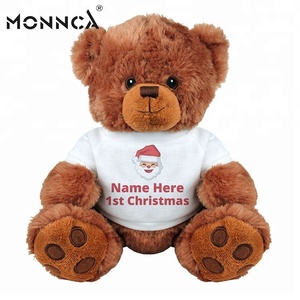 OEM Design Morbido Giocattoli di <span class=keywords><strong>Peluche</strong></span> Peloso Mini 30 cm Teddy Bear di Colore Marrone - Product Image 5