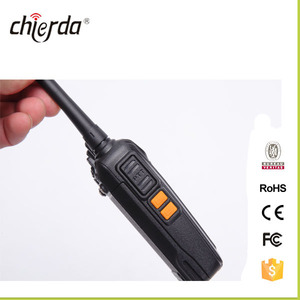 Chierda VHF/UHF walkie talkie 2 w radio de dos vías con el PTT ID y Dode CD-318 - Product Image 2