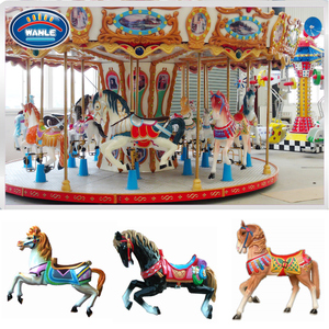 مورد ملاهي ركوب الخيل أرض المعارض مرح الذهاب جولة تأجير كاروسيل للبيع - Product Image 5