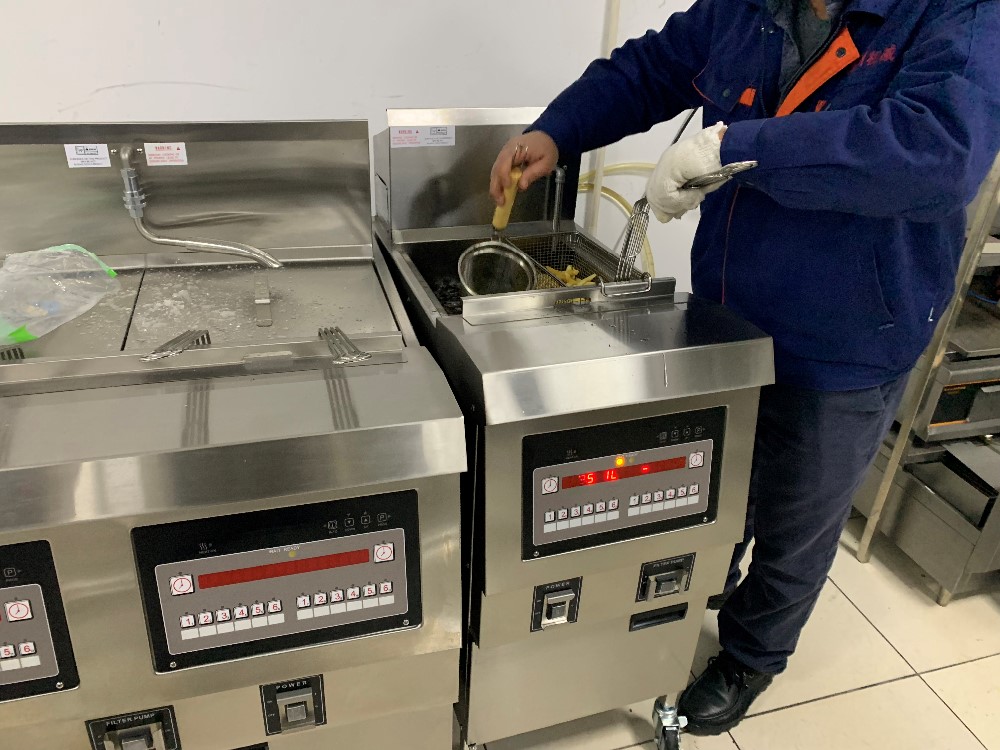 二手肯德基快餐店厨房设备炸薯条机henny penny压力炸锅烤鸡设备