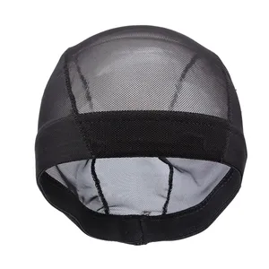 Alileader Stretch Haarnetje Groothandel Mesh Dome Cap Voor Het Maken Pruiken