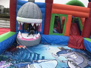 Toboggan aquatique gonflable Super Kids avec château gonflable combiné de piscine pour le plaisir en plein air - Product Image 3