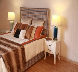 Precio de fábrica <span class=keywords><strong>el</strong></span> último diseño <span class=keywords><strong>hotel</strong></span> apartamento cama de tela moderna - Product Image 3