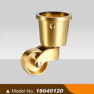 Messing <span class=keywords><strong>caster</strong></span> rad goldene <span class=keywords><strong>caster</strong></span> messing runde castor - Product Image 4