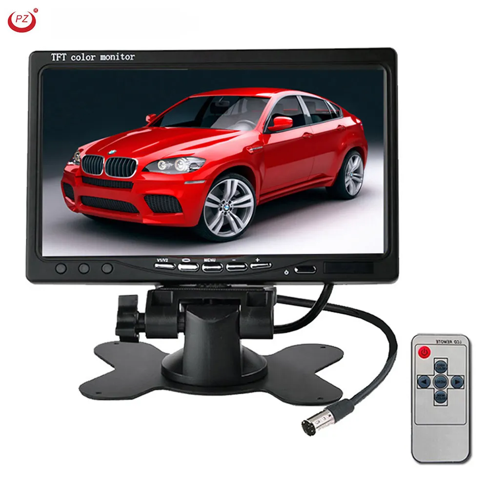 Hot sale high quality car 7 inch digital color TFT LCD 24 volt monitor