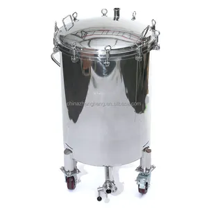 Stainless steel brite beer tank /beer tank/beer fermenter with universal wheels