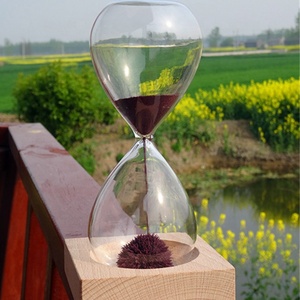 <span class=keywords><strong>Sablier</strong></span> magnétique de bureau rempli de copeaux de fer - Product Image 2