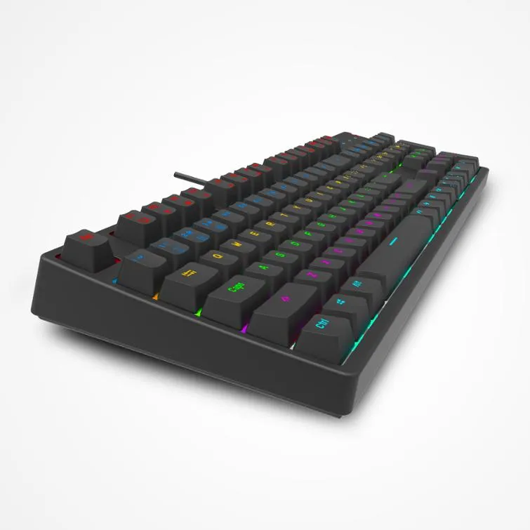 Professional Simple Keyboard Gaming Switches Mechanical Keys Game Keyboard